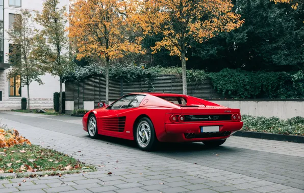 Download wallpaper Ferrari, 512, rear view, Ferrari 512 M, section ...