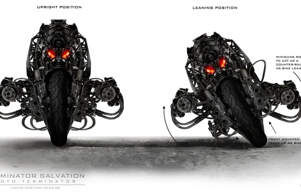 Robot, Terminator, Terminator, Moto, Cyborg, Salvation