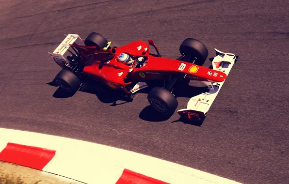 Picture track, formula 1, Ferrari, pilot, Ferrari, formula 1, racer, 2011