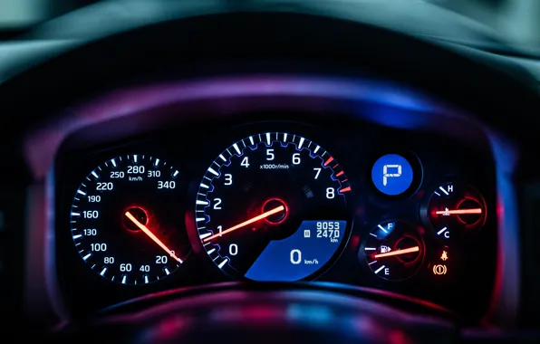 Speedometer, Nissan, GT-R, R35, 50th Anniversary, JP-Spec, 2019, Japan version