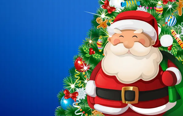 Christmas, Costume, New year, Santa, Tree, Holiday, Santa Claus, Tree