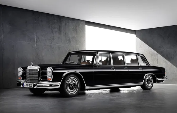 Mercedes-Benz, Mercedes, limousine, 1963, 600, W100