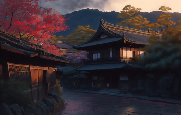 Traditional Japanese House Wallpapers - Top Free Traditional Japanese House  Backgrounds - WallpaperAccess
