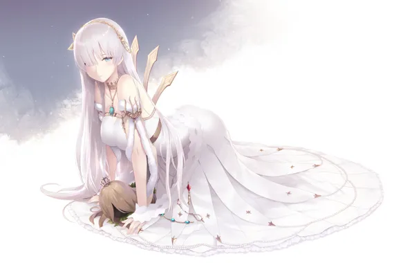 Picture girl, background, dress, Fate / Grand Order, The destiny of a great campaign