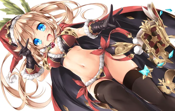 Hair, figure, devushka, granblue fantasy