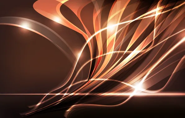 Line, abstraction, lights, strip, abstract background