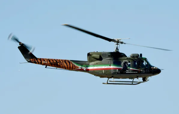 Picture flight, helicopter, multipurpose, Bell 212