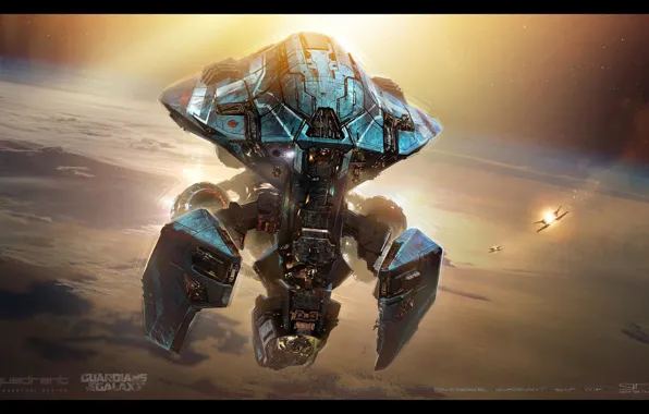 Transport, Concept Art, Guardians of the Galaxy Vol 2