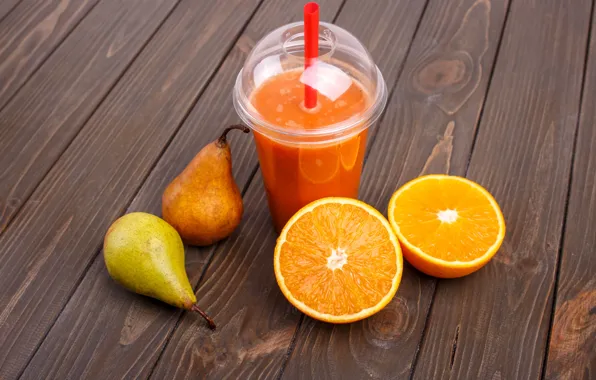 Glass, Board, oranges, juice, tube, drink, fruit, cover