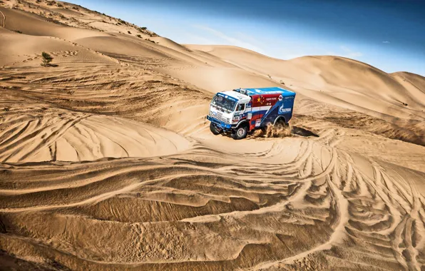 Sand, Sport, Speed, Race, Master, Russia, Heat, Kamaz