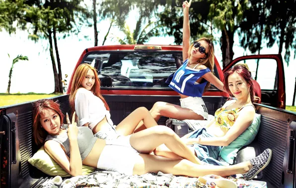 Music, girls, Asian girls, Sistar, K-pop, South Korea