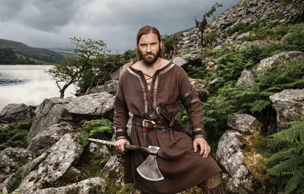 Picture nature, the series, axe, drama, Vikings, historical, The Vikings, Clive Standen