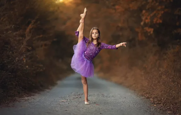 Picture dance, girl, ballerina