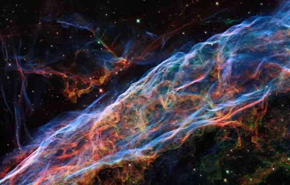 Picture nebula, Hubble, telescope, nebula, hubble, telescope, veil, Veil