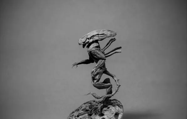 Paper, stranger, alien, origami