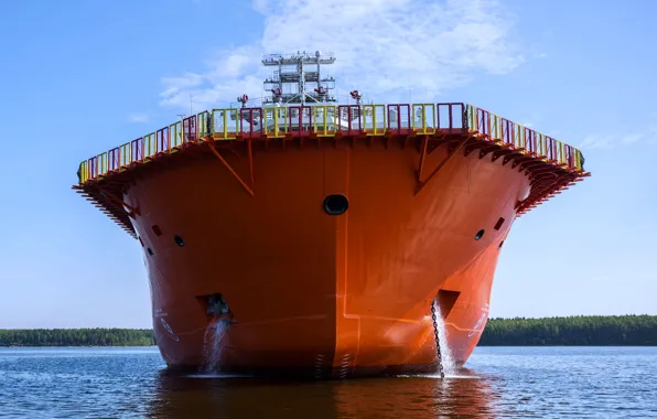 Ship, nose, icebreaker, Alexander Sannikov