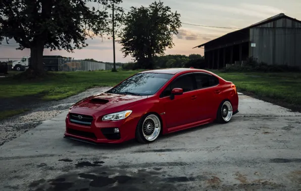 Turbo, red, wheels, subaru, japan, wrx, impreza, jdm