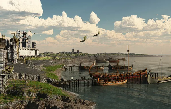 Art, Artur Rosa, Dragul Docks, fantasy мир