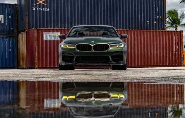 Picture Reflection, F90, M5 CS, Front view