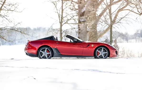 Picture Ferrari, SA Aperta, side view, Ferrari SA Aperta