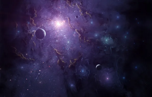 Stars, Planet, Space, Nebula, Star, Planet, Planets, Star