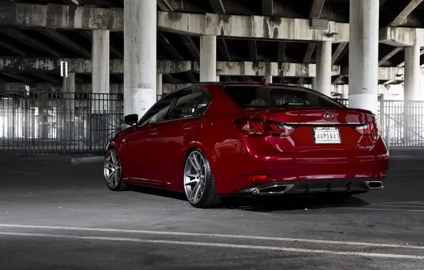 Picture Lexus, red, GS F, tuning