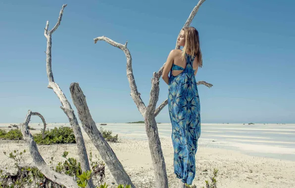 Girl, nature, model, Prone Miyaru