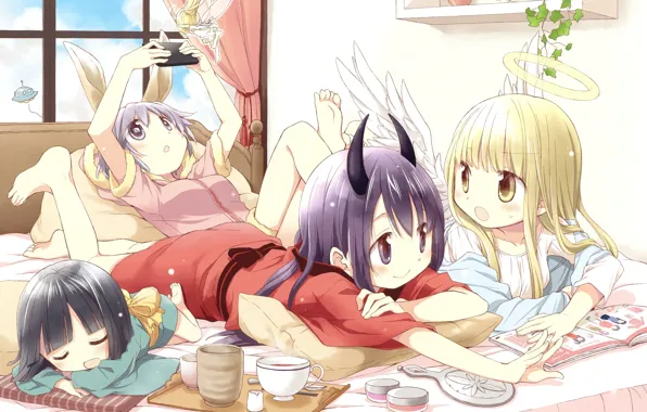 Anime, Girls, Art
