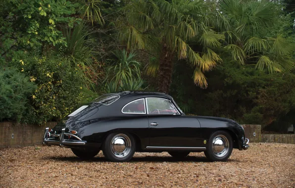 Car, Porsche, 356, 1958, Porsche 356A 1600 Super Coupe