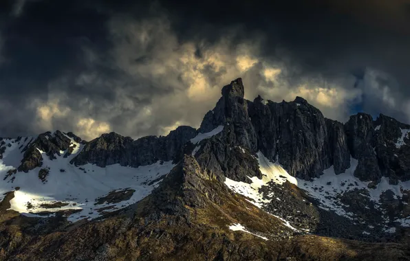 Picture the sky, clouds, rocks, beauty, space, space, sky, clouds