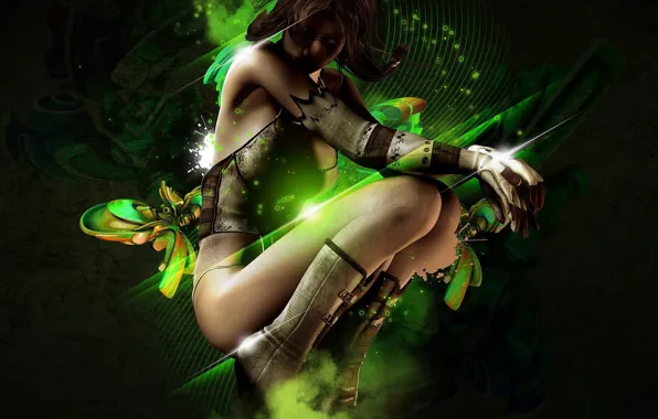 Smoke, Green, Aunt