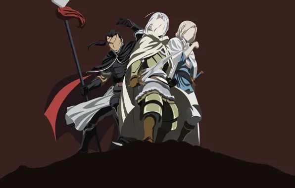 Minimalism, guys, warriors, The Heroic Legend of Arslan