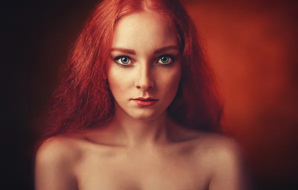 Girl, Look, Model, Sponge, Eyes, Elena, Sweetheart, Redhead