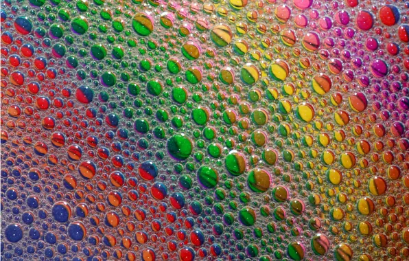 Drops, colored, saver