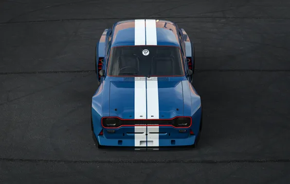 Ford, Auto, Machine, Tuning, Car, Render, Rendering, Escort