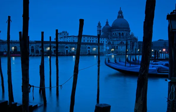 Picture Italy, Church, Venice, Santa Maria della Salute, The Grand Canal