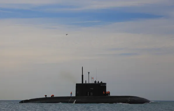 Boat, submarine, underwater, Novorossiysk