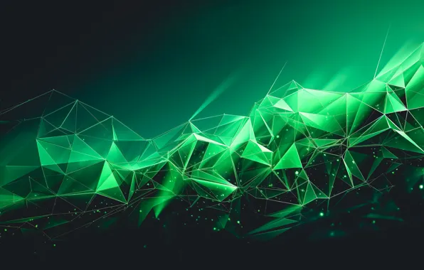 Line, abstraction, geometry, AI art, neural network