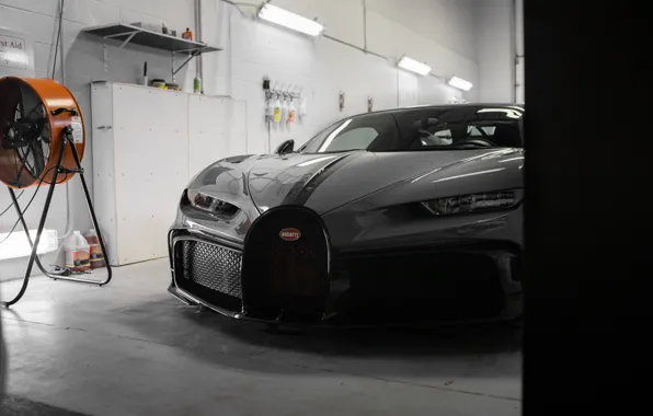 Picture Bugatti, Gray, VAG, Sight, Chiron