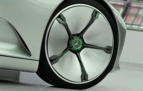 Picture Mercedes-Benz, wheel, rim, 2015, Intelligent Aerodynamic Automobile, Concept IAA