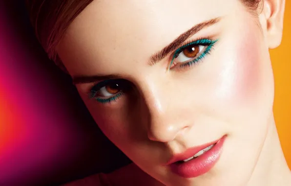 Beauty, makeup, Emma Watson, Emma Watson, brown eyes, beauty, brown eyes, charm