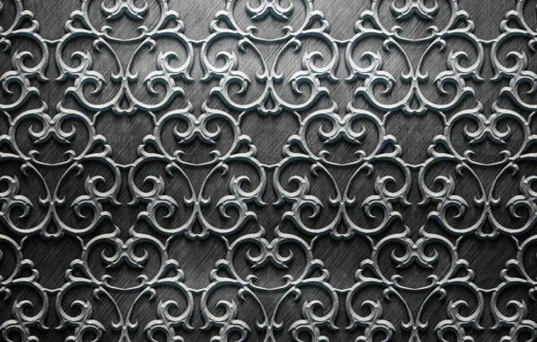 Metal, pattern, silver, metal, texture, background, pattern, steel