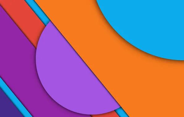 Circles, abstraction, red, geometry, design, pink, lines background, orange