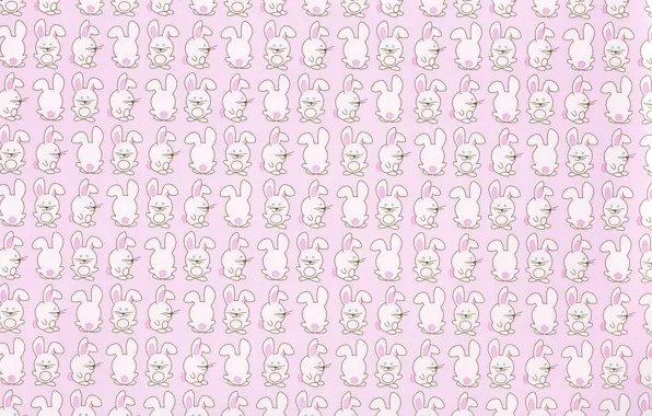 Picture background, texture, anime, art, Bunny, children's
