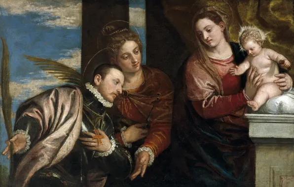 Picture, religion, mythology, Carlo Caliari