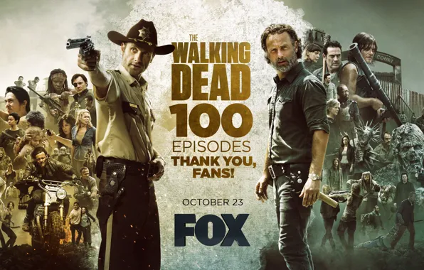 Jeffrey Dean Morgan, The Walking Dead, Andrew Lincoln, Chandler Riggs, Norman Reedus, Laurie Holden, Sarah …