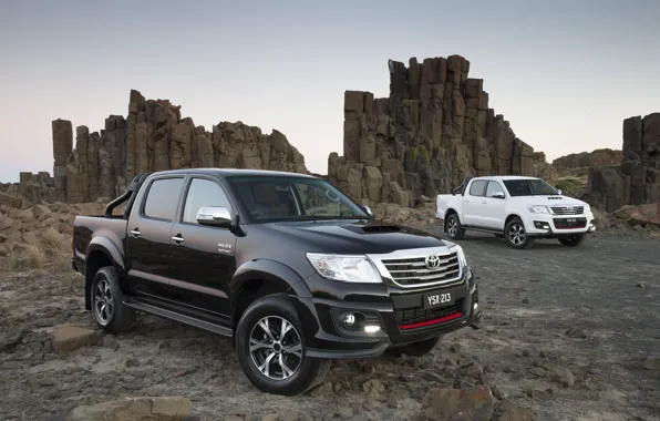 Picture jeep, SUV, pickup, Toyota, Toyota Hilux, Hilux