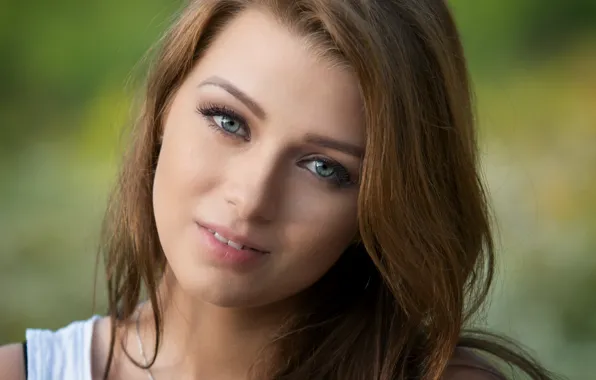 Picture girl, face, Martin Fuhrmann