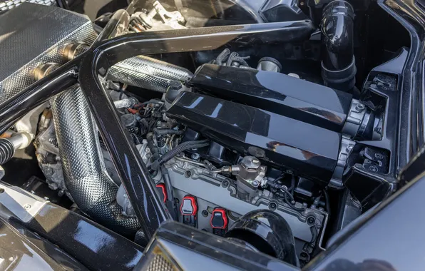 Supercar, supercar, under the hood, 2021, Genty Automobile, Genty Akylone, Genty, car engine