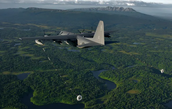 Flight, the plane, military transport, Lockheed Martin, C-130